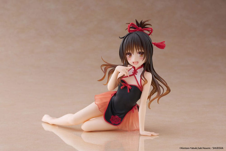 Taito To Love-Ru Darkness Statue Mikan Yuki Chinese Dress 13 cm