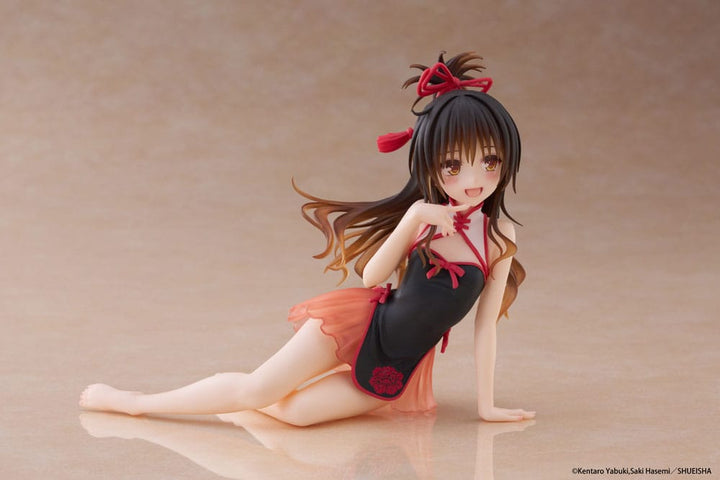 Taito To Love-Ru Darkness Statue Mikan Yuki Chinese Dress 13 cm