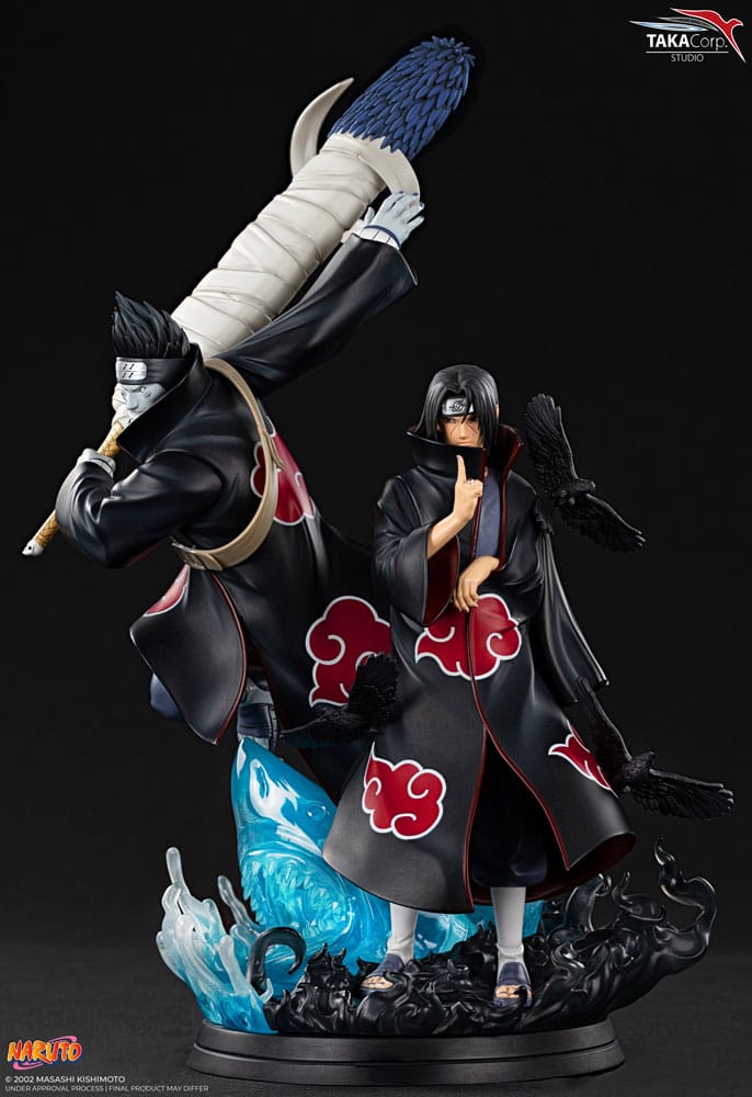 Taka Corp Naruto Shippuden Itachi & Kisame Statue 30 cm