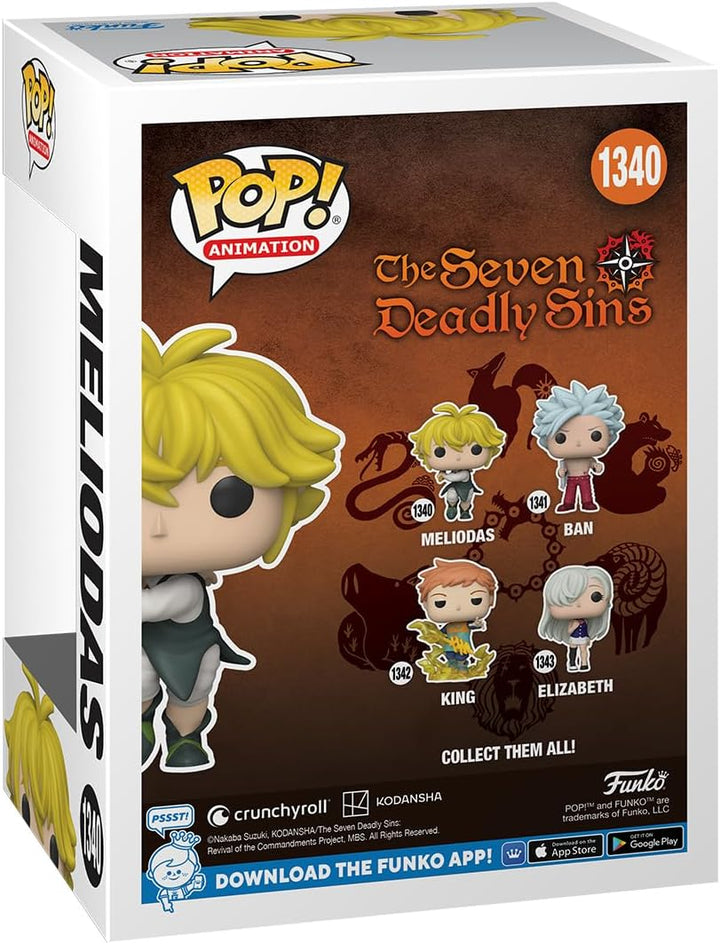 The Seven Deadly Sins Funko POP Meliodas #1340