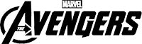 Marvel The Avangers Logo - Kategorieseite für Merchandise Produkte wie Bettwäsche, Kissen, Strandtücher, Spannleintücher, Kinderrucksäcke, Damenrucksäcke, Funko POP Figuren, Spardosen