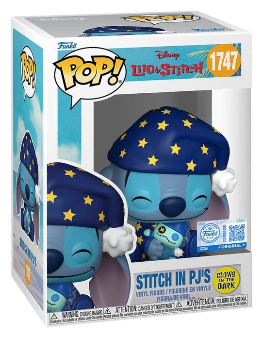 Disney Funko POP Stitch in PJ's #1747