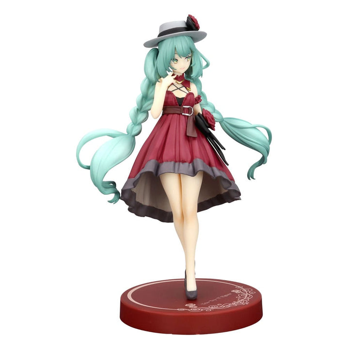 Hatsune Miku Figur Outing Dress Red Color 
