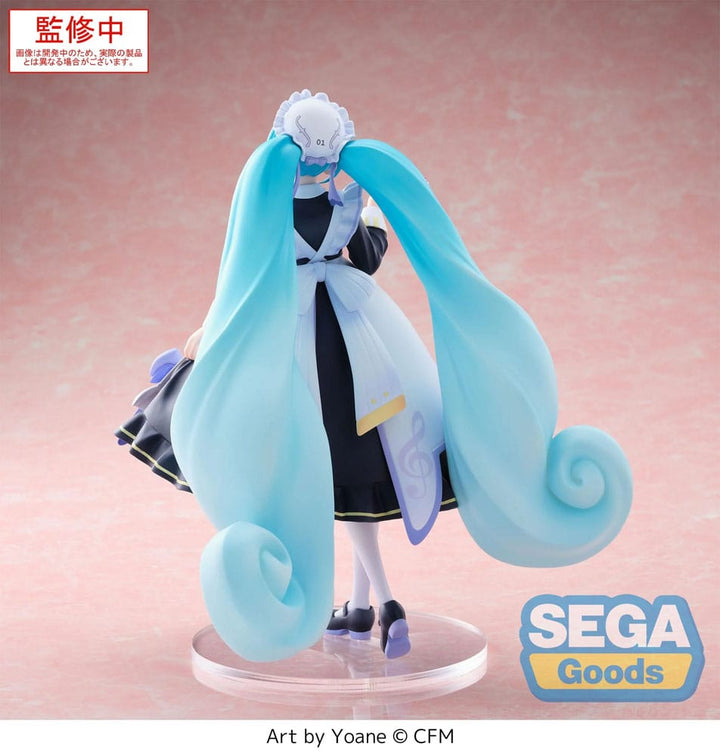 Sega Luminasta Statue Hatsune Miku Classical Maid 21 cm