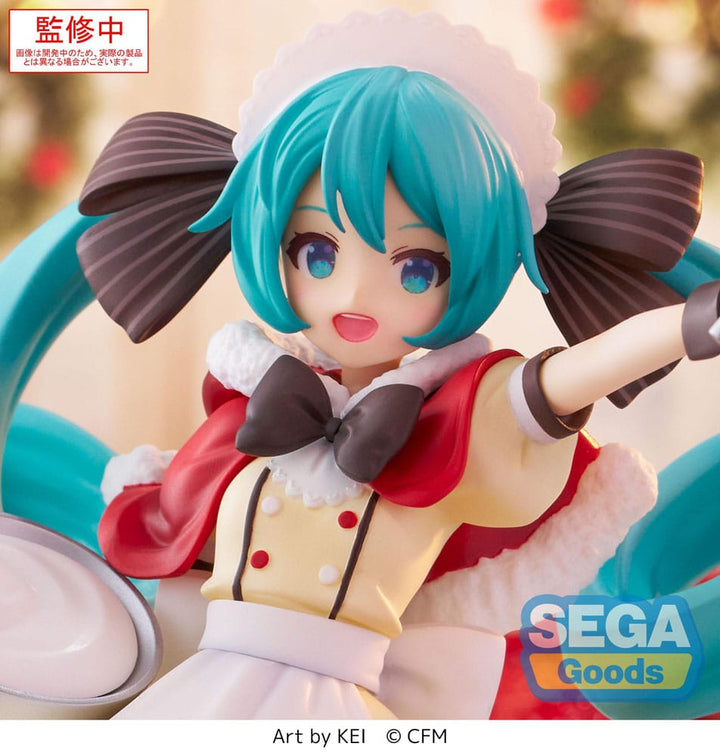 Sega Luminasta Statue Hatsune Miku Christmas 2025 20cm