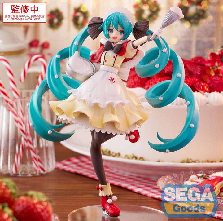 Sega Luminasta Statue Hatsune Miku Christmas 2025 20cm
