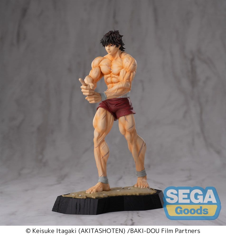 Sega Baki-Dou Luminasta PVC Statue Baki Hanma 18 cm