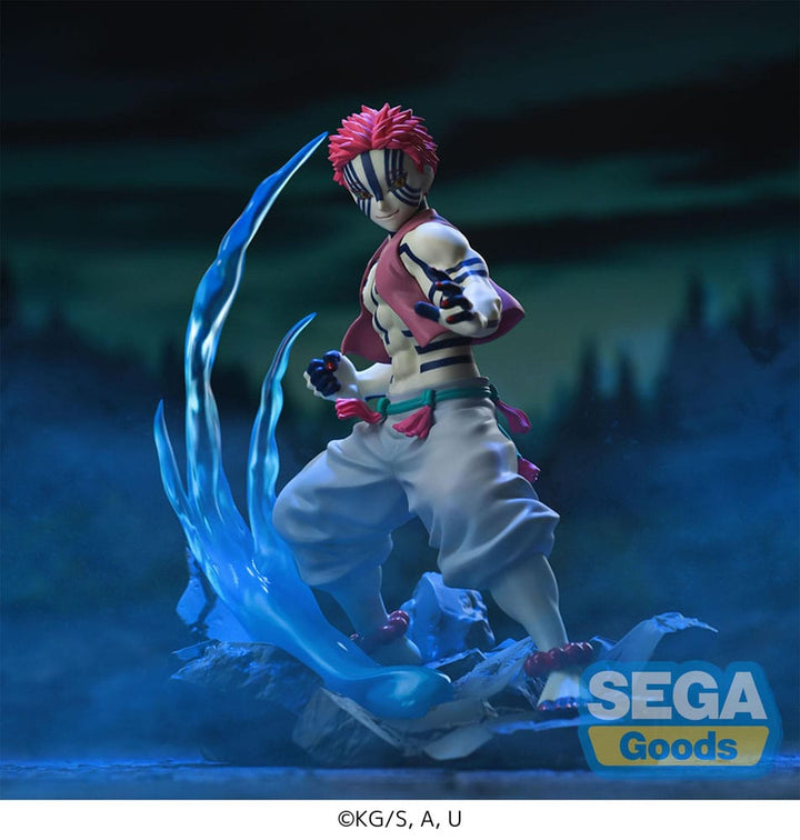 Sega Demon Slayer Xross Link Statue Akaza 12 cm