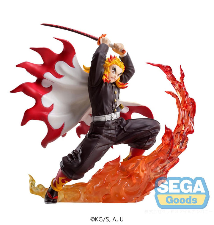 Sega Demon Slayer Xross Link Statue Kyojuro Rengoku 15 cm