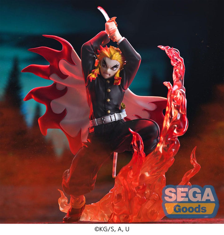 Sega Demon Slayer Xross Link Statue Kyojuro Rengoku 15 cm