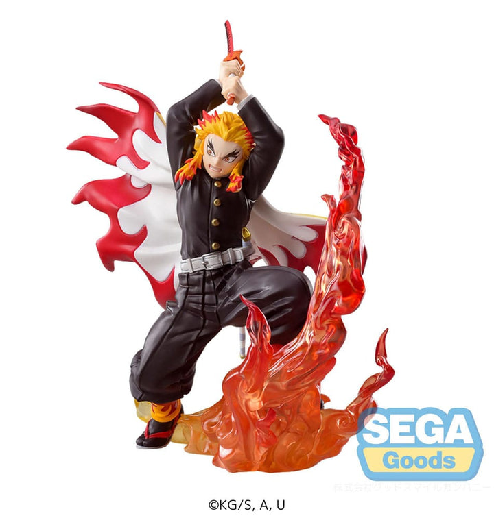 Sega Demon Slayer Xross Link Statue Kyojuro Rengoku 15 cm