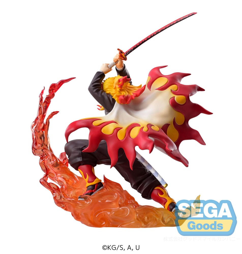 Sega Demon Slayer Xross Link Statue Kyojuro Rengoku 15 cm