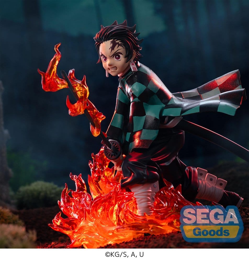 Sega Demon Slayer XrossLink Statue Tanjiro Kamado 12 cm