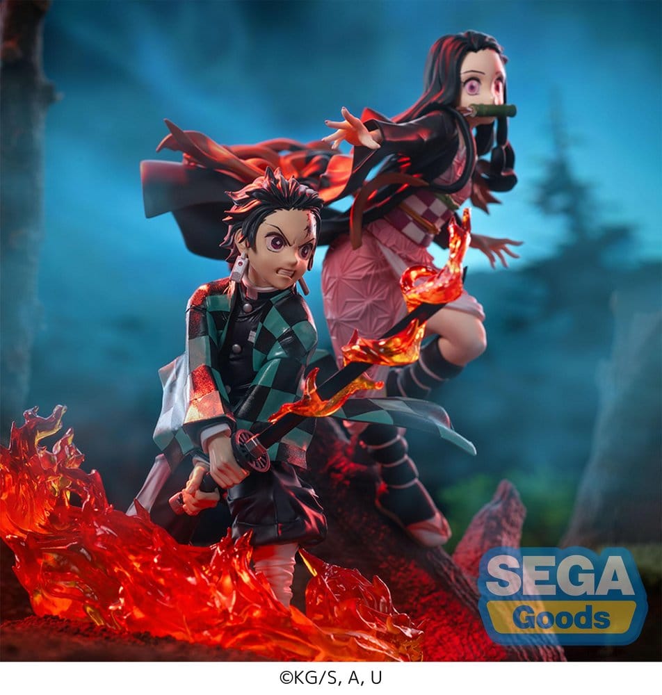 Sega Demon Slayer XrossLink Statue Tanjiro Kamado 12 cm