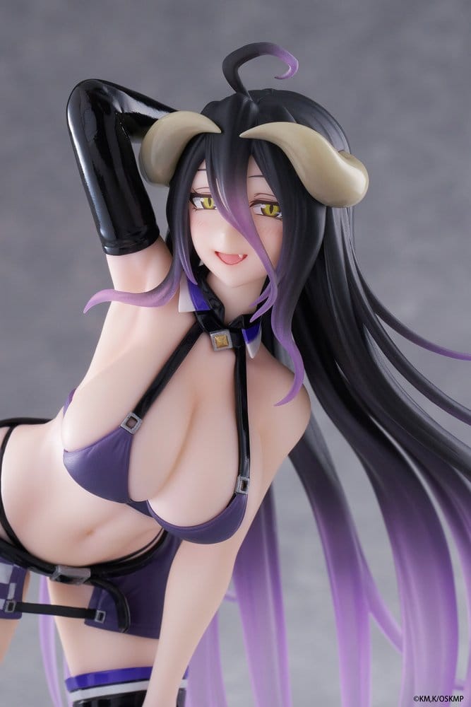 Taito Overlord Coreful PVC Statue Albedo Grid Girl 18 cm