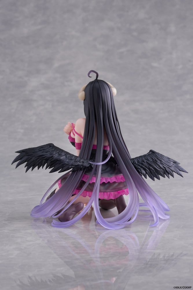 Taito Overlord Desktop Cute PVC Figur Albedo Negligee Version 13 cm