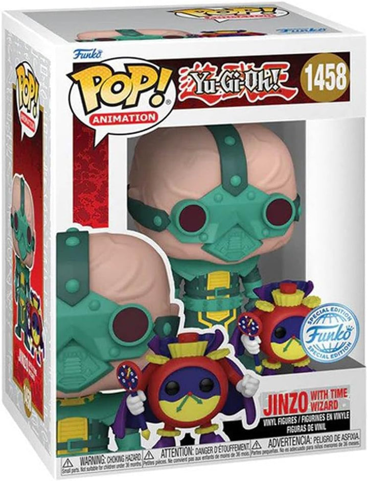 Funko POP Yu-Gi-Oh Jinzo with Time Wizard #1458