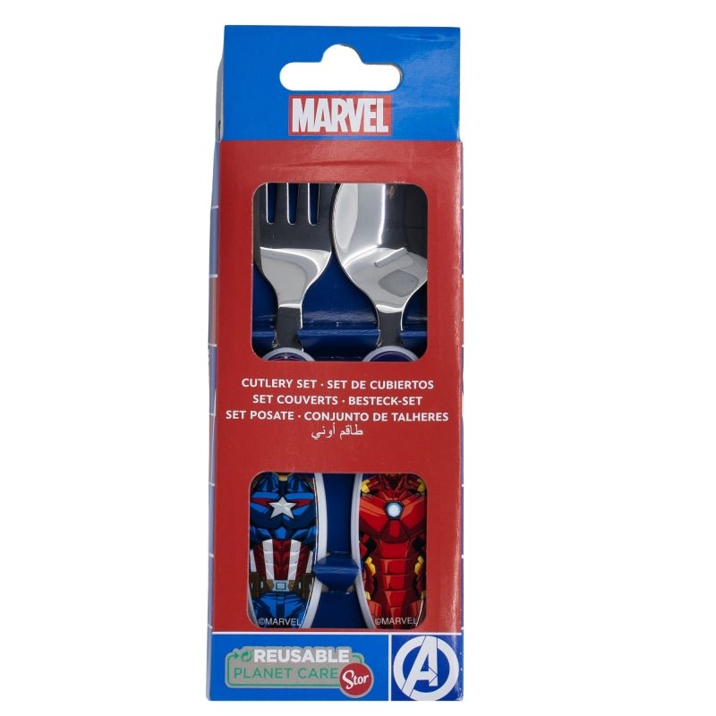 Avengers Besteck Metall von Dilaras.at | Dein Shop für Trinkflasche & Brotdosen