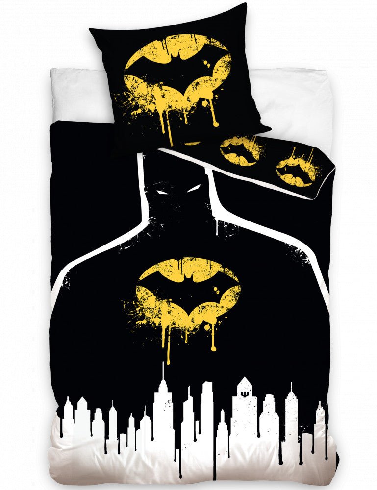 Bettwäsche Batman 140x200 cm + 70x90 cm, 100% Baumwolle von Dilaras.at | Dein Shop für Bettwäsche Kinder