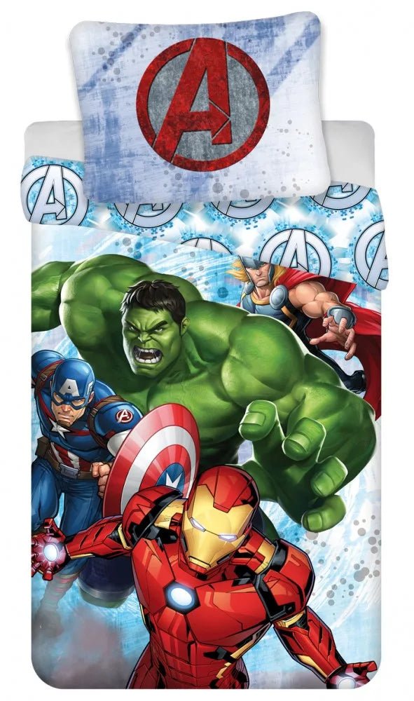 Bettwäsche Marvel's The Avengers 140x200 cm + 70x90 cm von Dilaras.at | Dein Shop für Bettwäsche Kinder