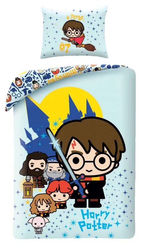 Harry Potter Kinderbettwäsche 100x135, 40x60 cm von Dilaras.at | Dein Shop für Bettwäsche Kinder