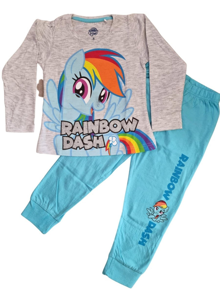Kinderbekleidungsset Pyjama My Little Pony (T-Shirt, Hose) von Dilaras.at | Dein Shop für Nachtwäsche & Loungewear