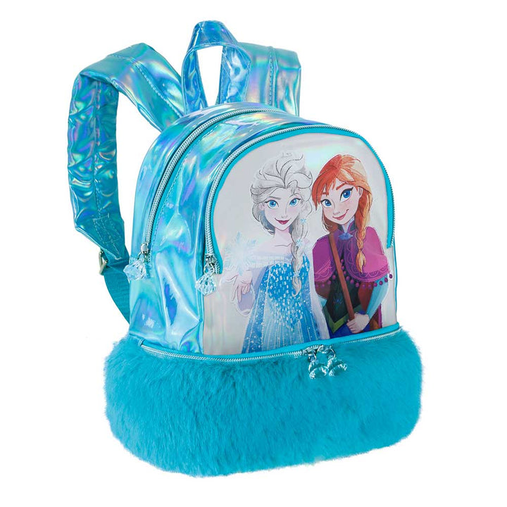 Kinderrucksack Die Eiskönigin mit Plüschboden 26cm von Dilaras.at | Dein Shop für Kinderrucksäcke