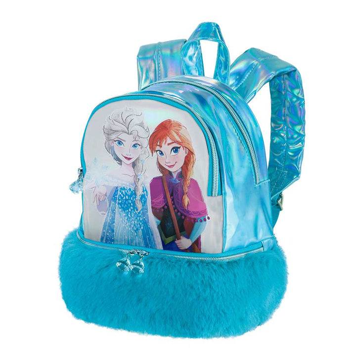 Kinderrucksack Die Eiskönigin mit Plüschboden 26cm von Dilaras.at | Dein Shop für Kinderrucksäcke