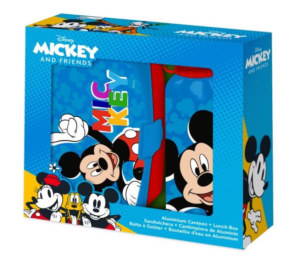 Mickey Mouse Trinkflasche & Brotdose Set von Dilaras.at | Dein Shop für Trinkflasche & Brotdosen