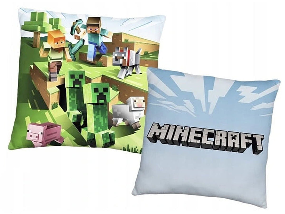 Minecraft Kissen 40x40 cm von Dilaras.at | Dein Shop für Kuschelkissen & anderes Merchandise