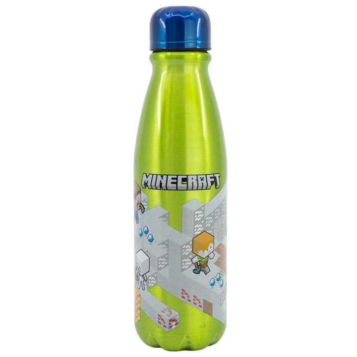 Minecraft Trinkflasche Metall von Dilaras.at | Dein Shop für Trinkflasche & Brotdosen