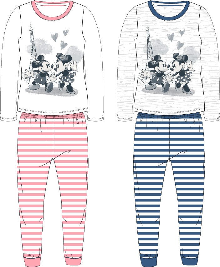 Minnie Mouse und Mickey Mouse Pyjama Nachtwäsche Langarm von Dilaras.at | Dein Shop für Baby- & Kleinkindbekleidung