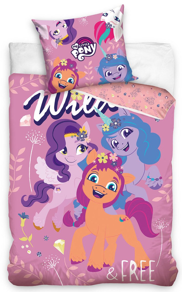 My Little Pony Bettwäsche 140x200 + 70x90 cm, 100% Baumwolle von Dilaras.at | Dein Shop für Bettwäsche Kinder