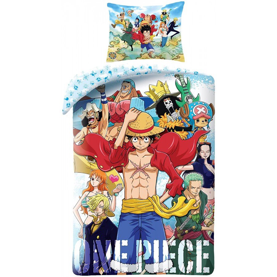 One Piece Bettwäsche 140x200 + 70x90 cm von Dilaras.at | Dein Shop für Kinderbettwäsche