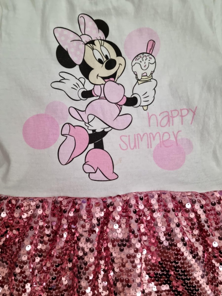 Sommerkleid Minnie Mouse von Dilaras.at | Dein Shop für Kleider für Babys & Kleinkinder