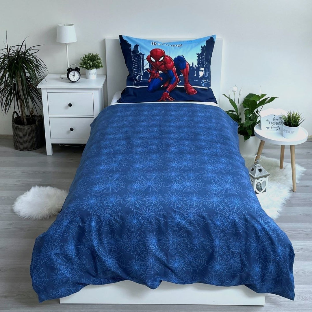Spiderman Kinderbettwäsche 140x200 cm von Dilaras.at | Dein Shop für Bettwäsche Kinder